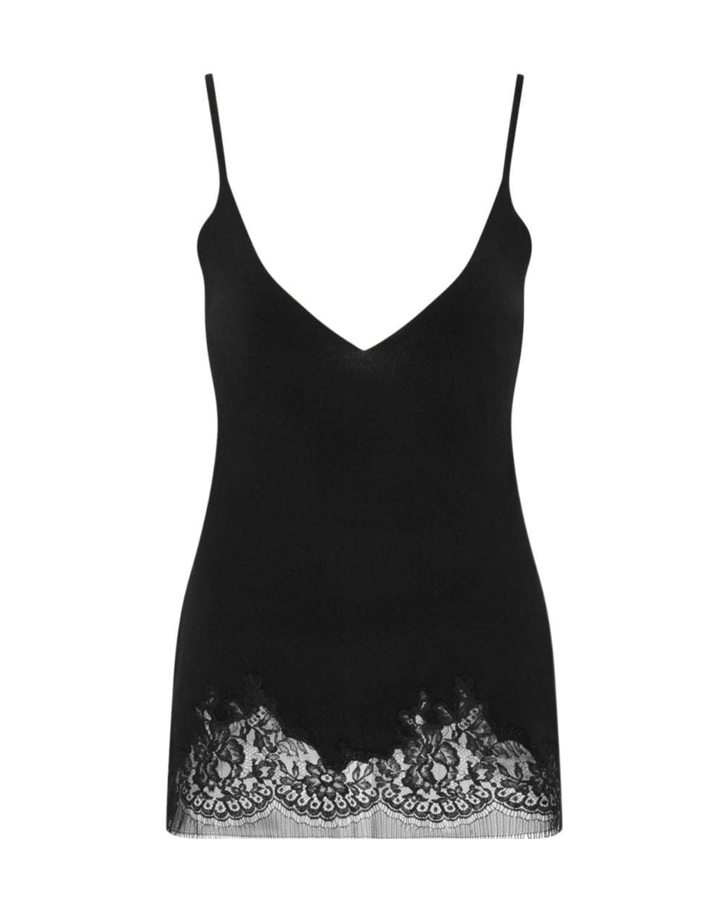 The Row Black Sleeveless Top