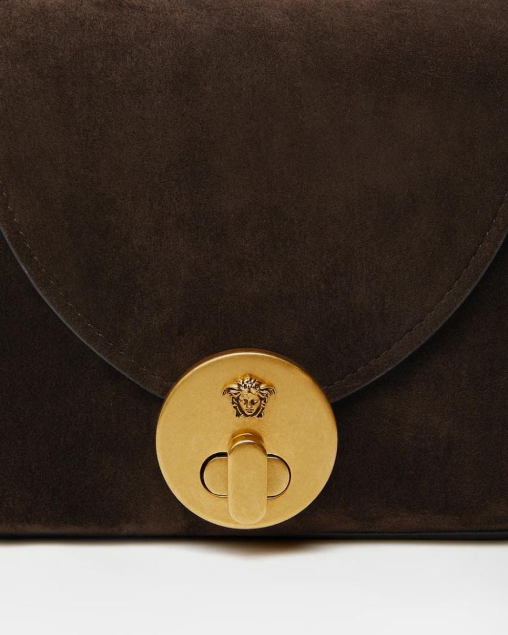 Versace Black Chain Strap Clutch Bag