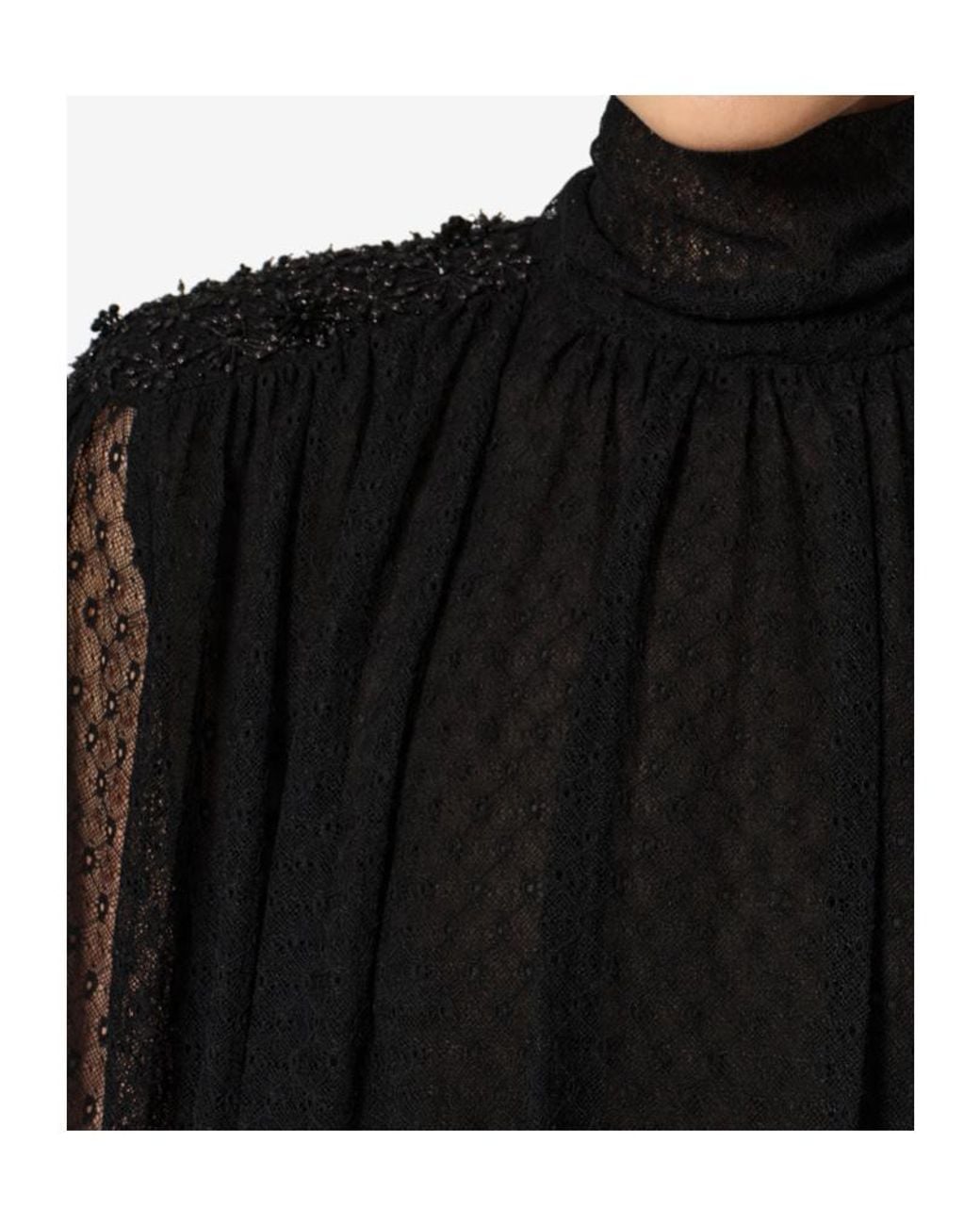 Isabel Marant Black Oeste Blouse
