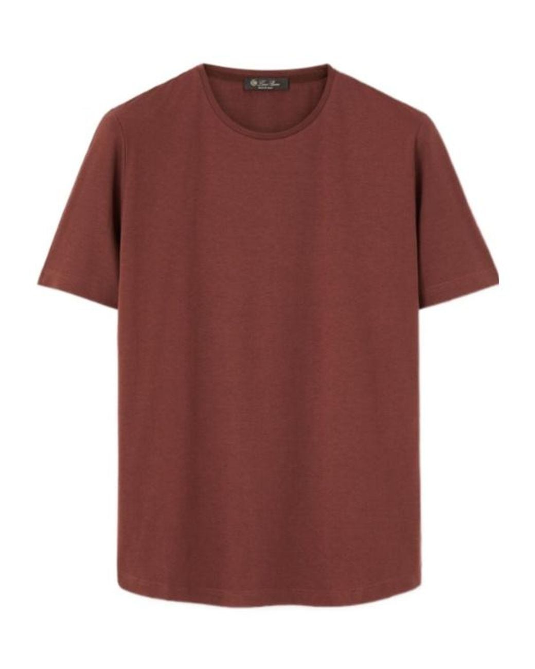 Loro Piana Red Levo T-Shirt for men