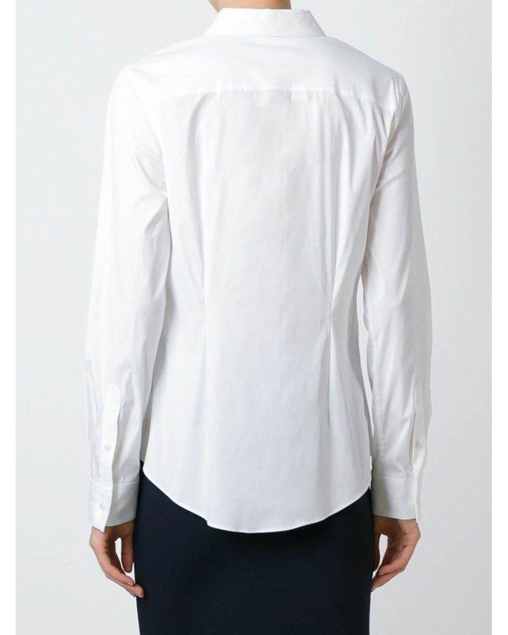 Theory White Classic Shirt