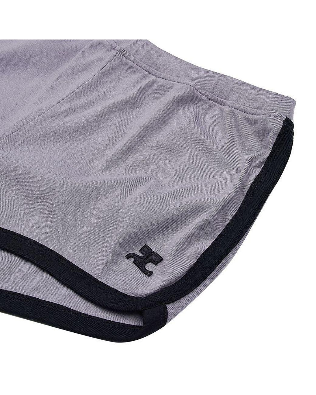 Courreges Gray Courrèges Contrast Mini Shorts