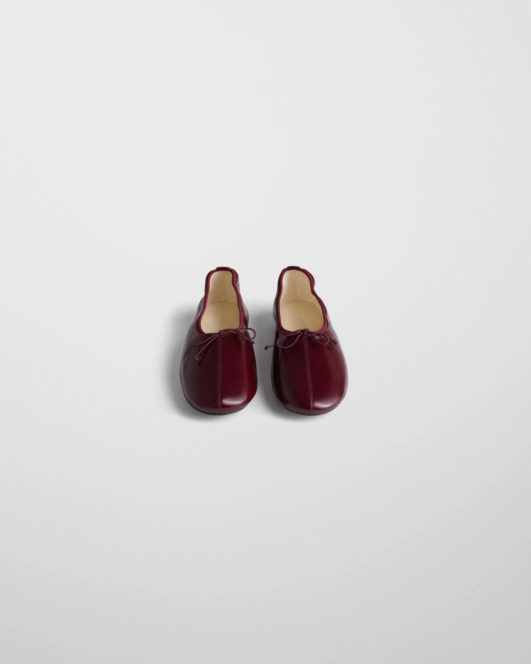 Phoebe Philo Purple Round-Toe Flat Shoes