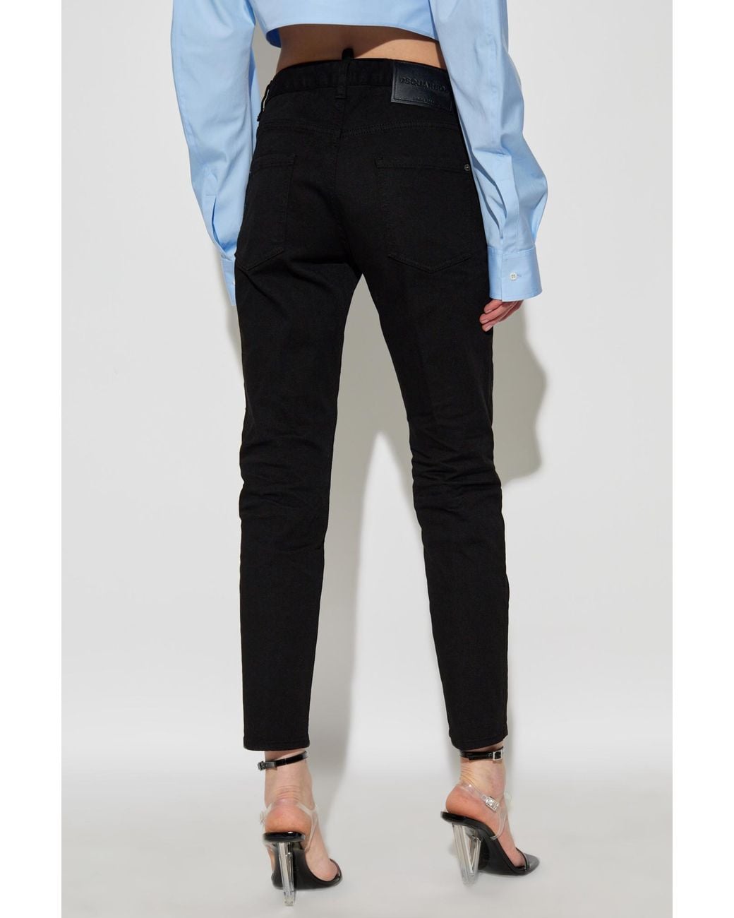 DSquared² Black Slim Fit Jeans