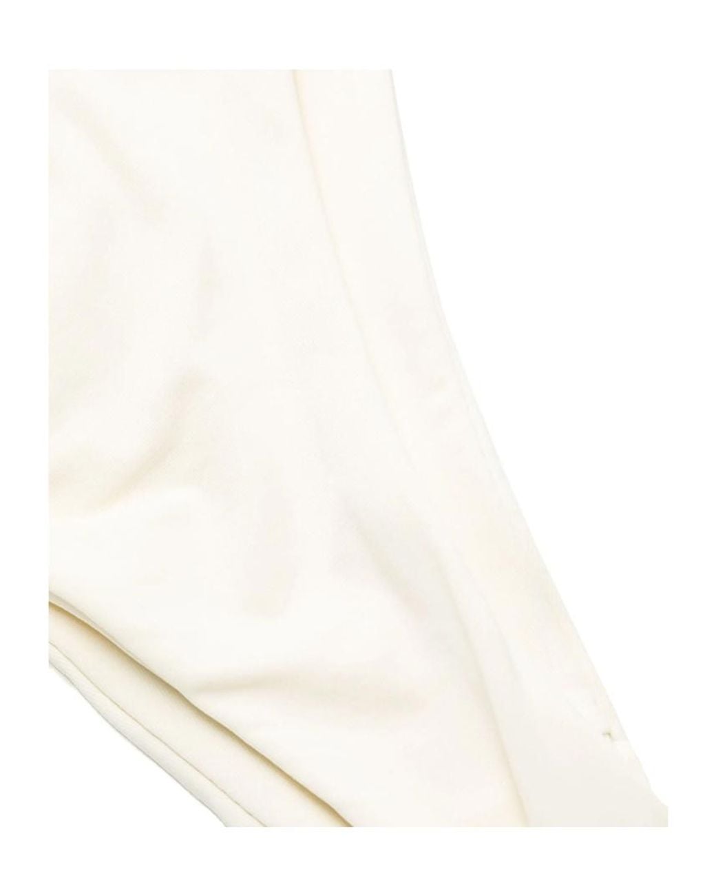 LaRevêche White Flower-Detail Bikini Set