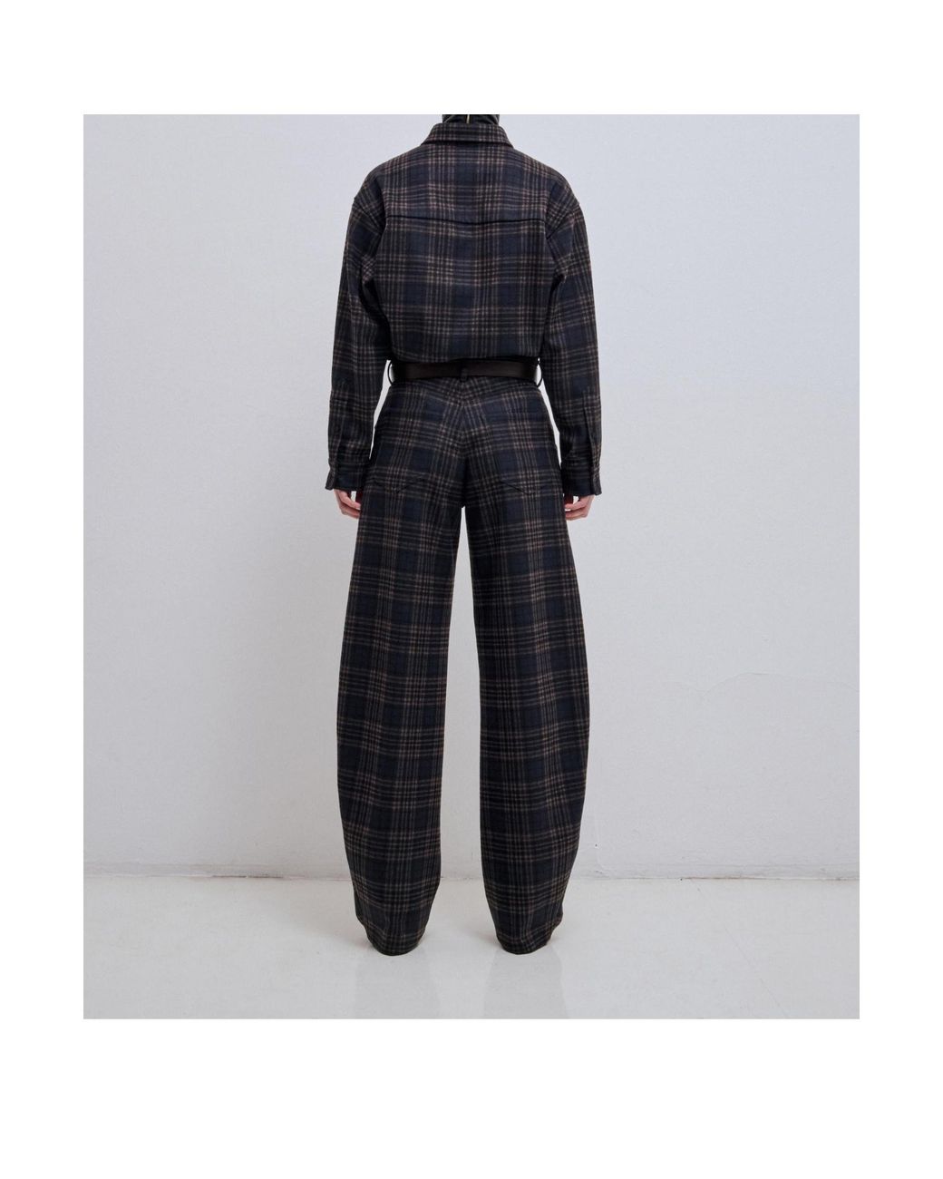 DARKPARK Blue Check Button-Up Shirt