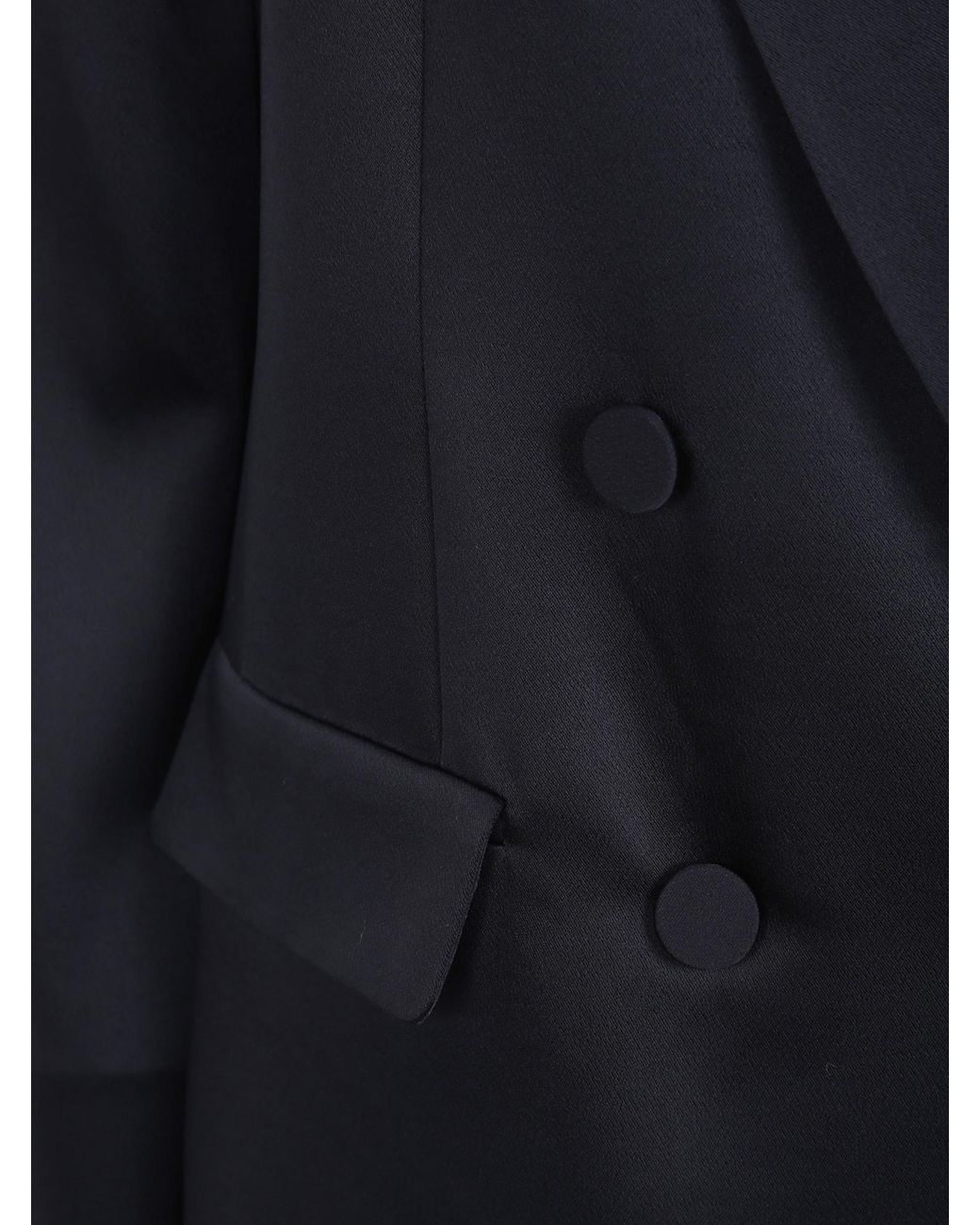 Jonathan Simkhai Blue Satin Blazer