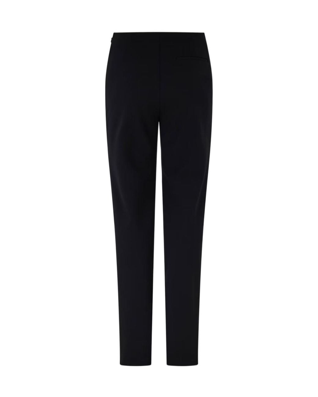Ambush Black Slit-Detail Tailored Trousers