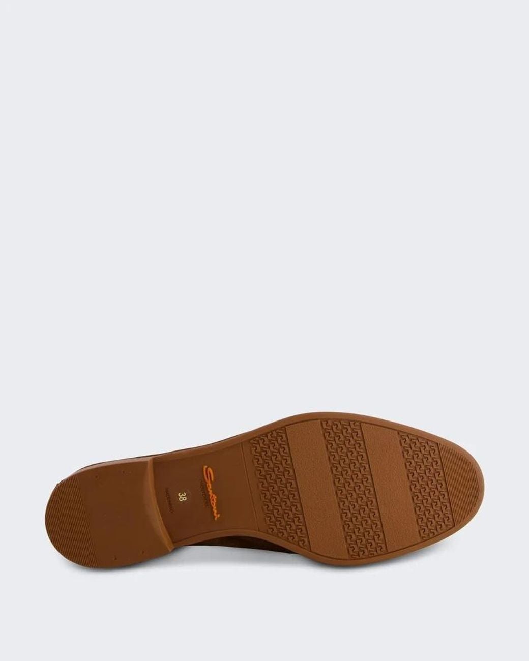 Santoni Brown Vibe Loafers