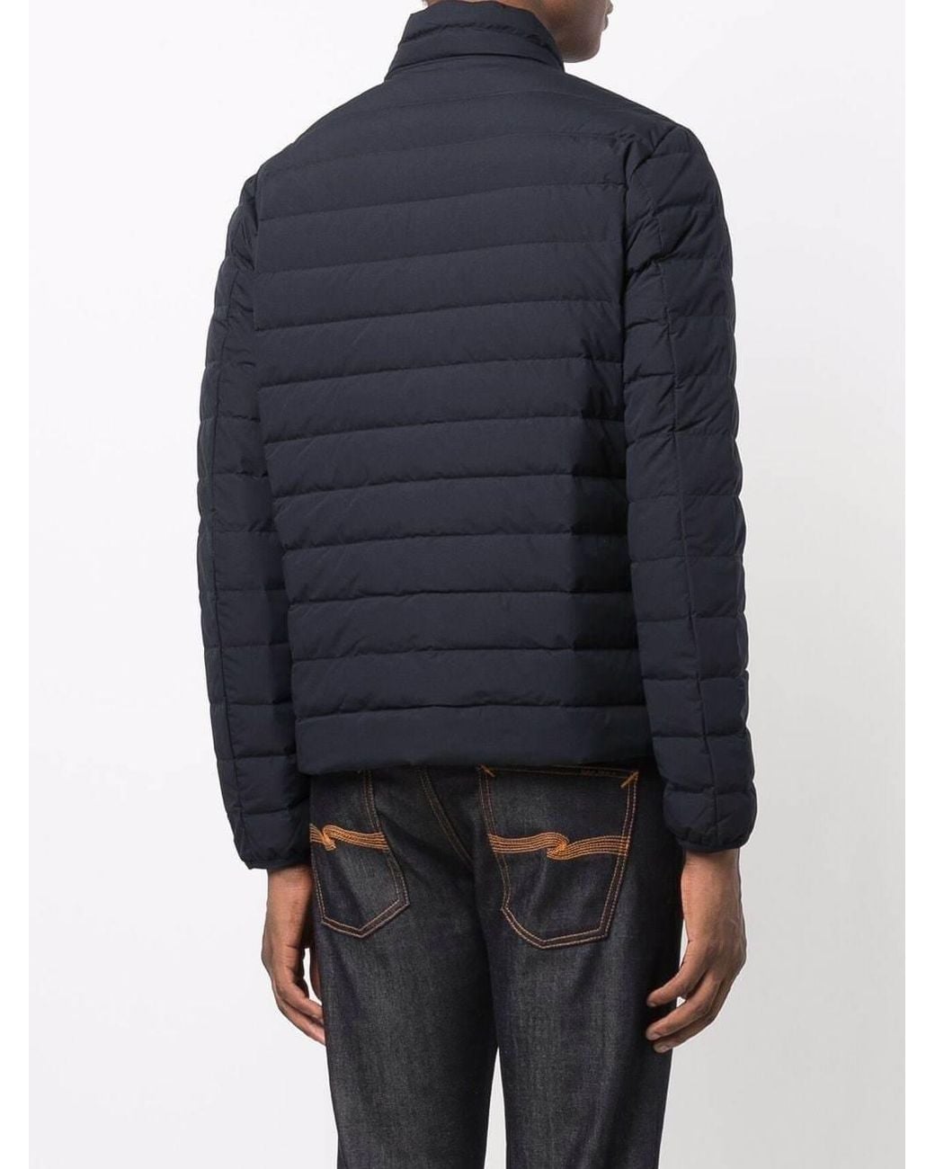 Emporio Armani Blue Down Jacket for men