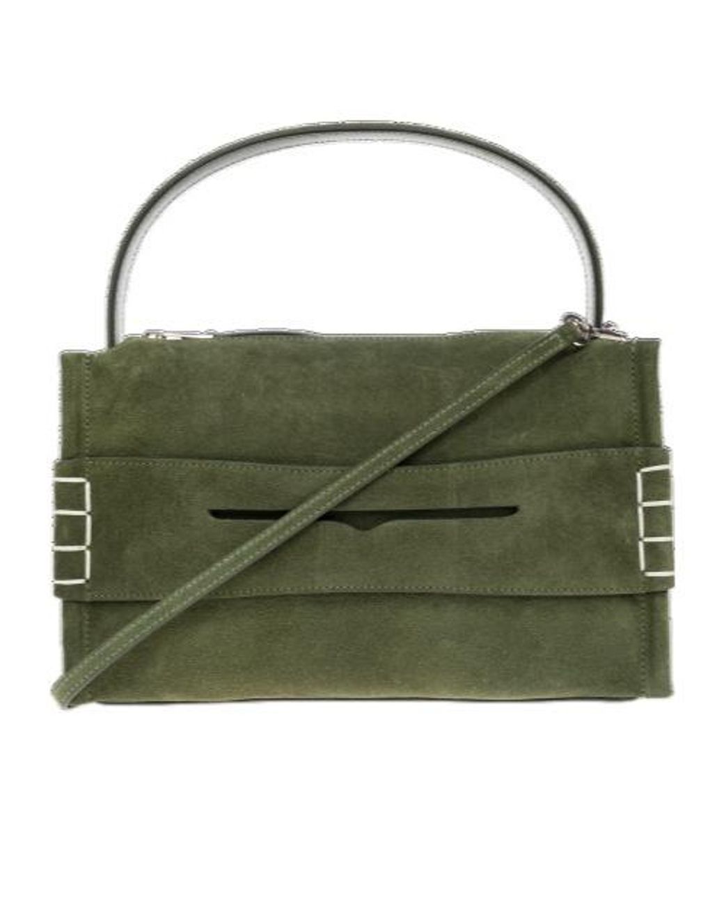J.W. Anderson Green Jw Anderson Loafer Zip-Up Shoulder Bag for men