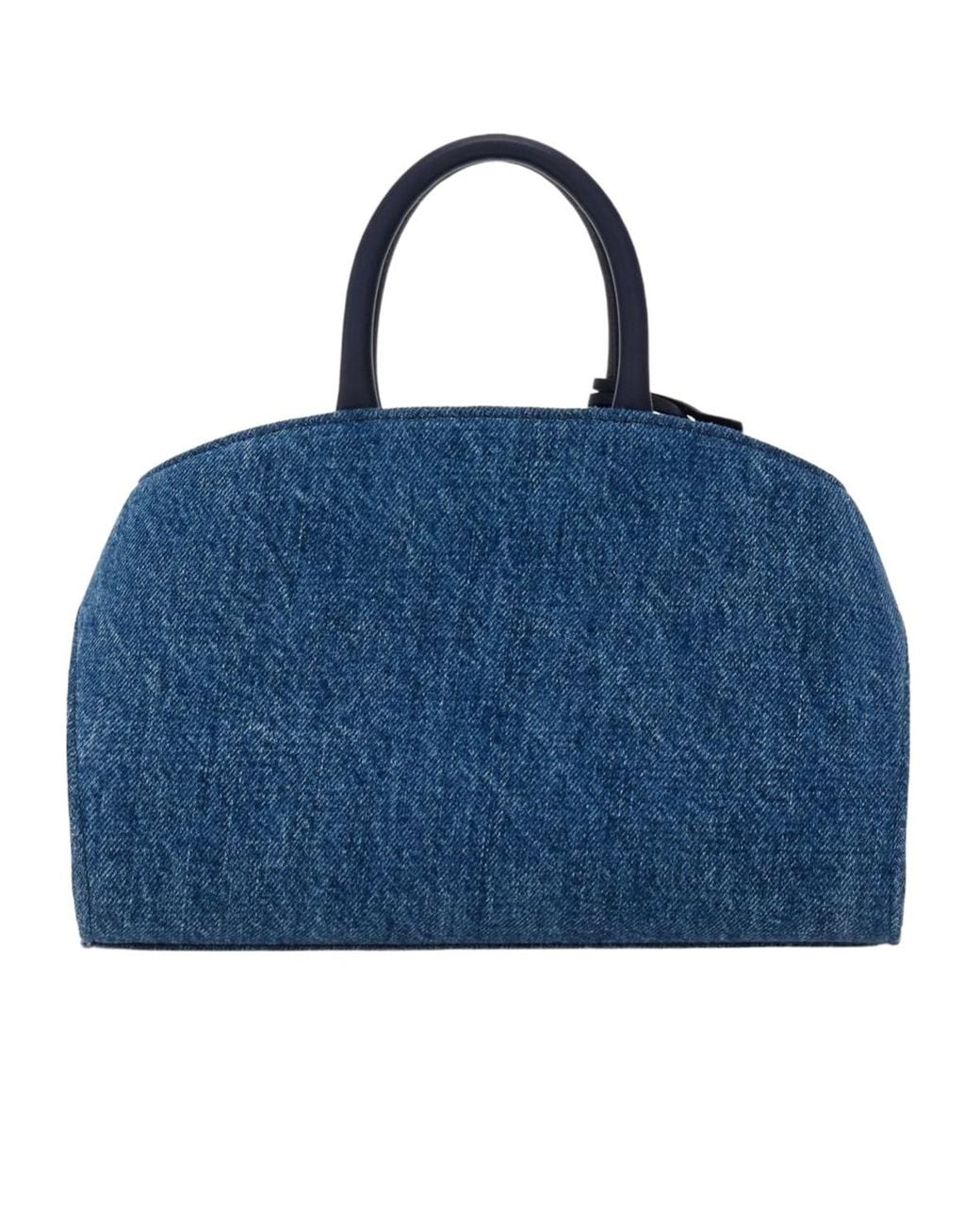 Ferragamo Blue Hug Handbag (Xs)