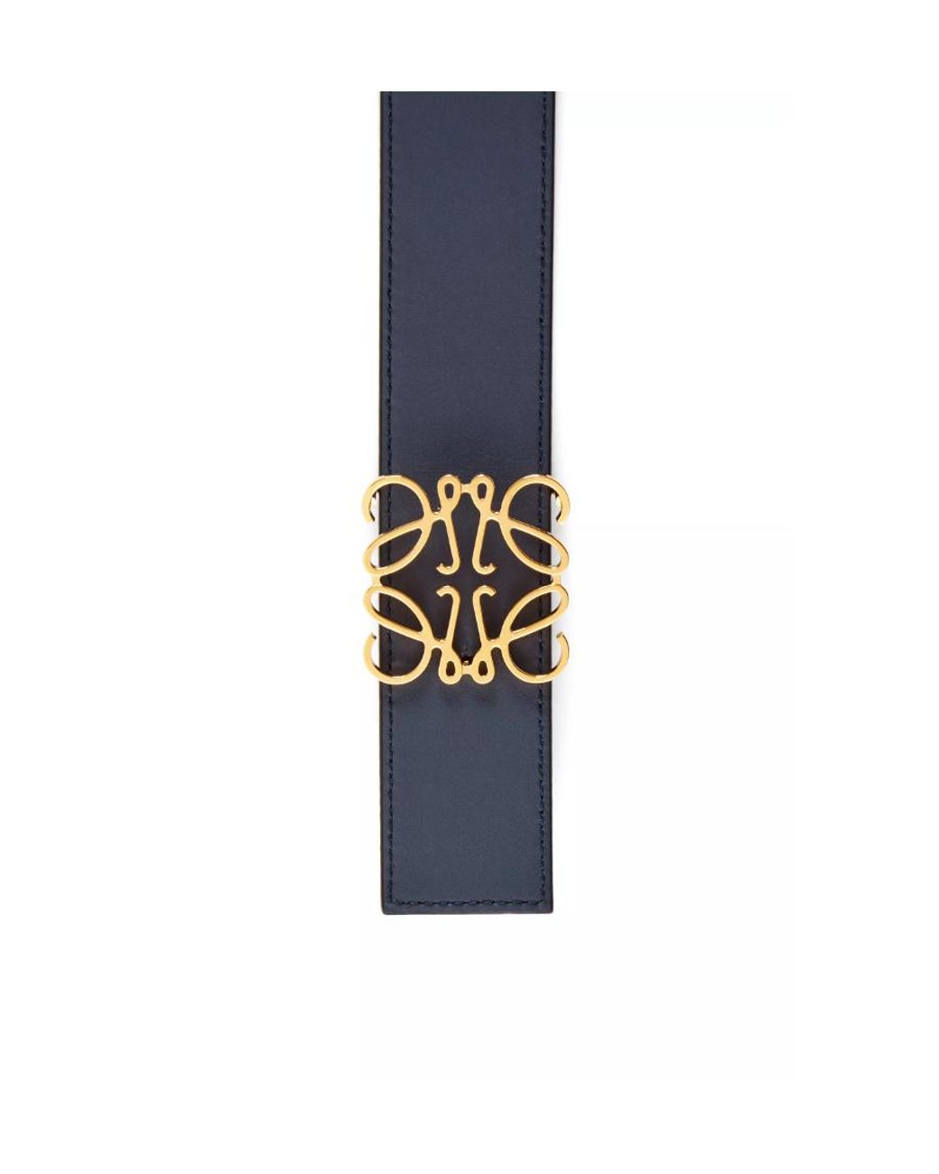 Loewe Blue Reversible Anagram Belt for men
