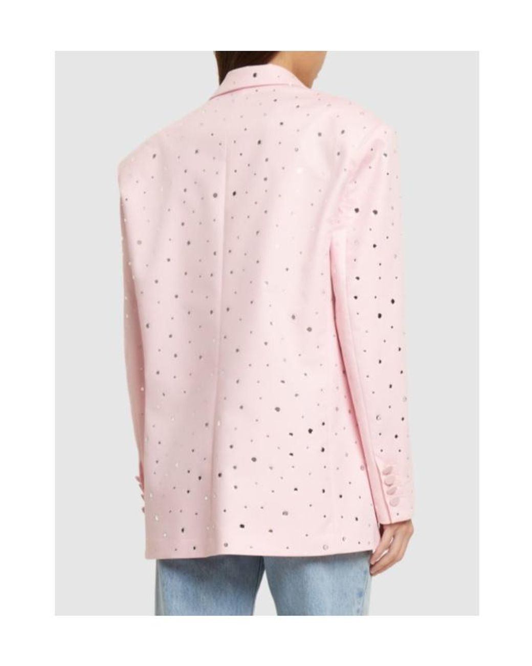 GIUSEPPE DI MORABITO Pink Single-Breasted Long Sleeve Suit Jacket