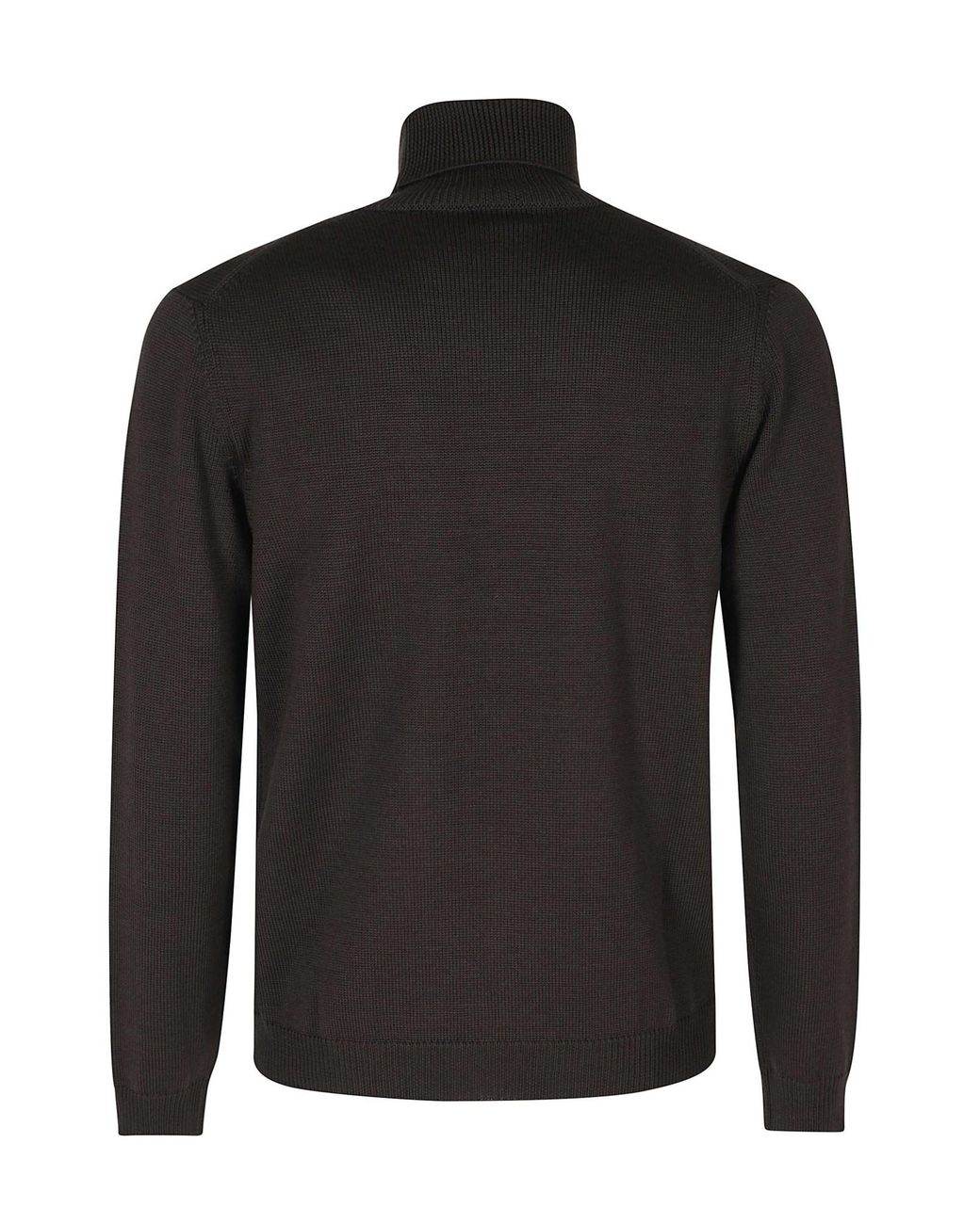Roberto Collina Black Turtleneck Sweater for men