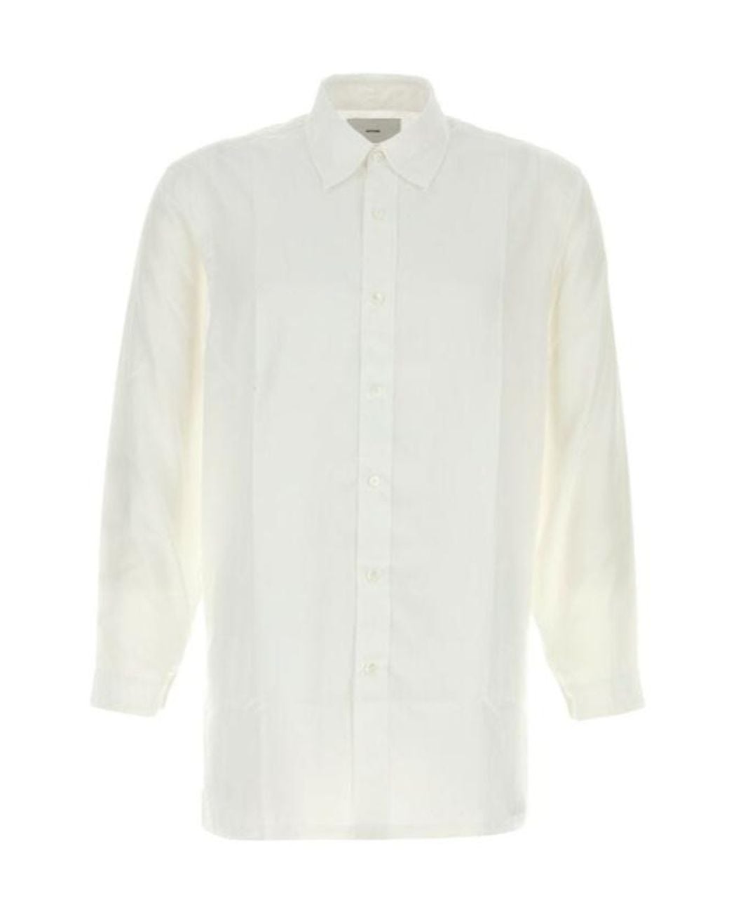 Setchu White Long-Sleeved Shirt for men