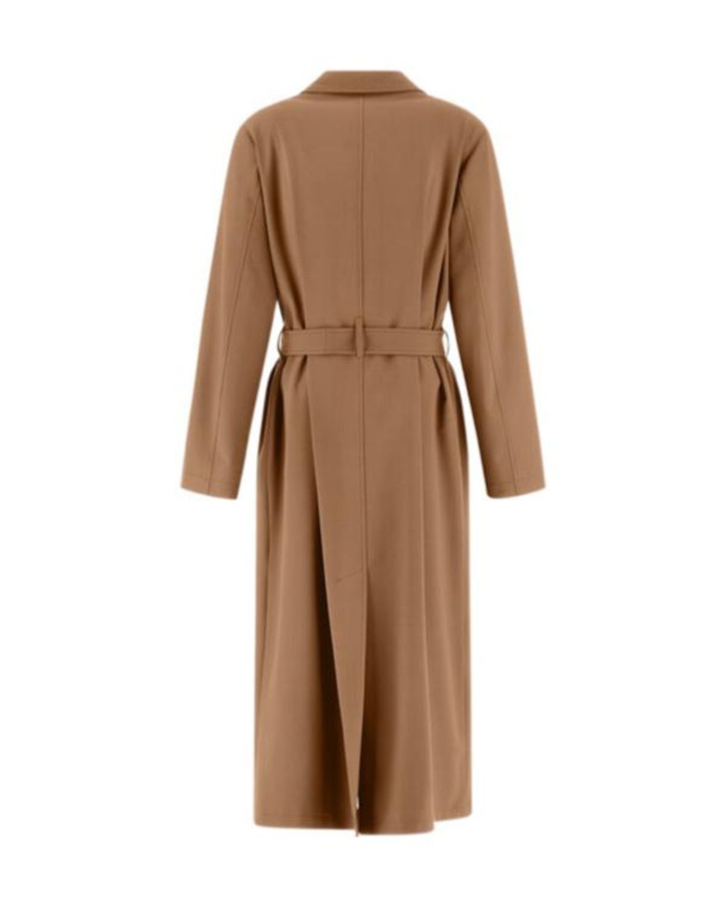 Herno Brown Belted Long Coat