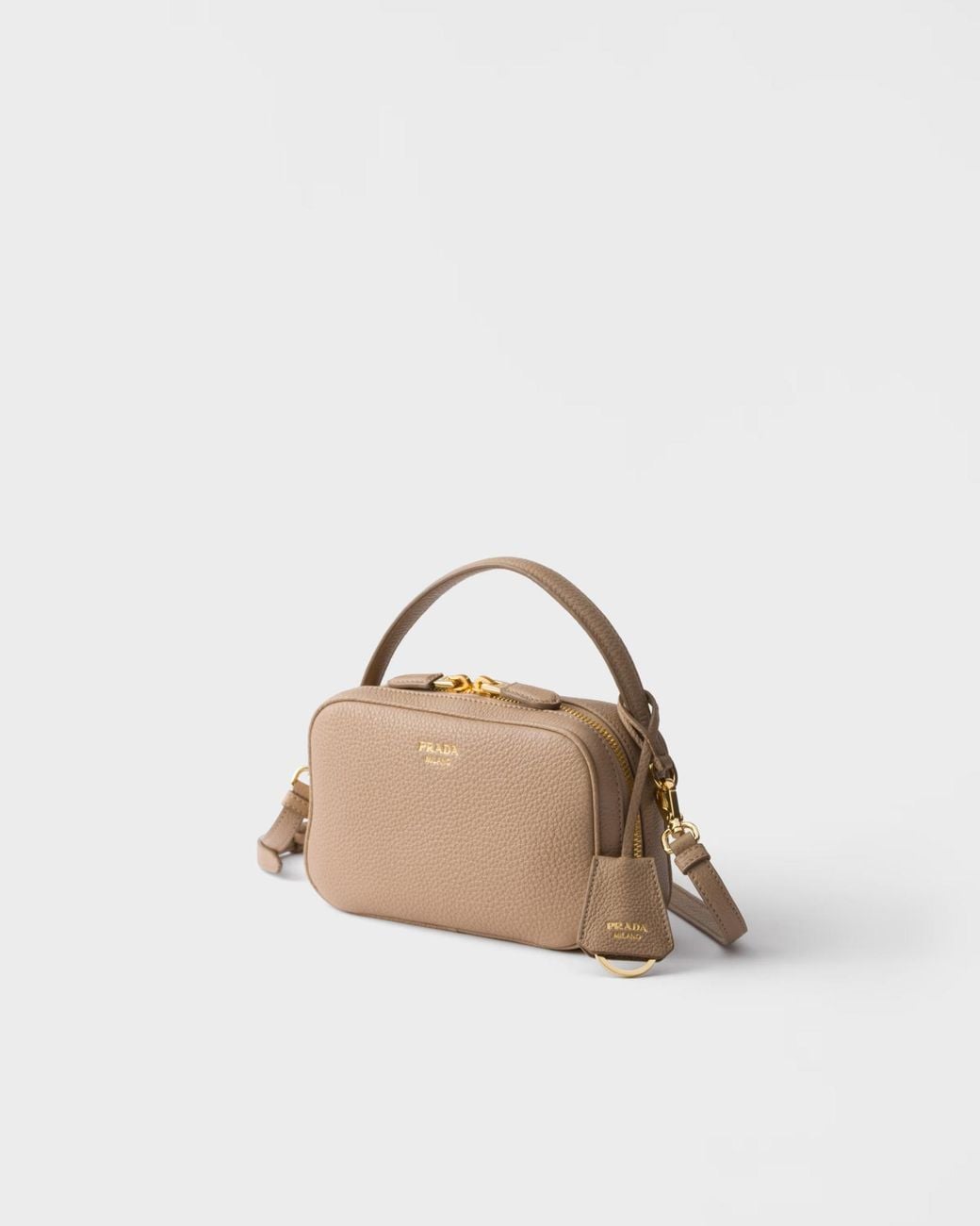 Prada Brown Odette Leather Mini-Bag
