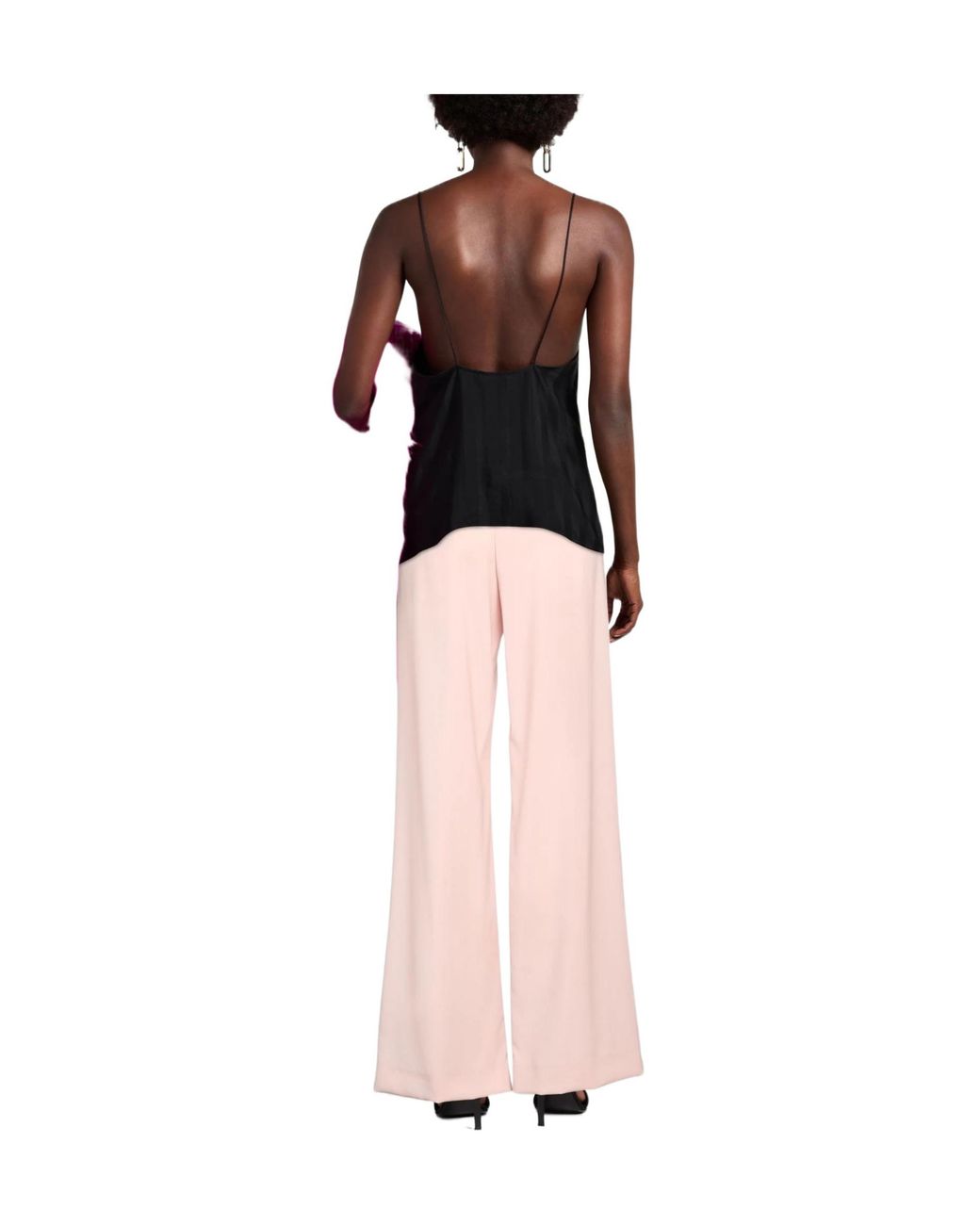 Weekend by Maxmara Pink Straight Leg Trousers