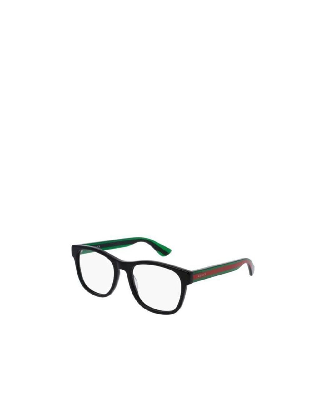 Gucci White Eyewear Rectangular Glasses And Frames for men