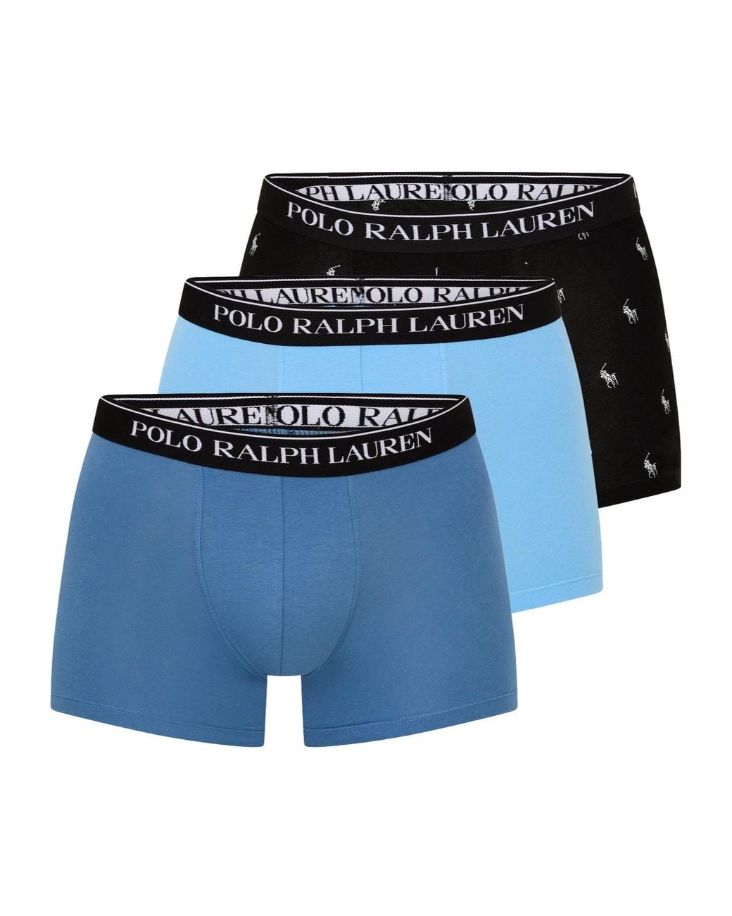 Polo Ralph Lauren Blue Cotton Underwear for men