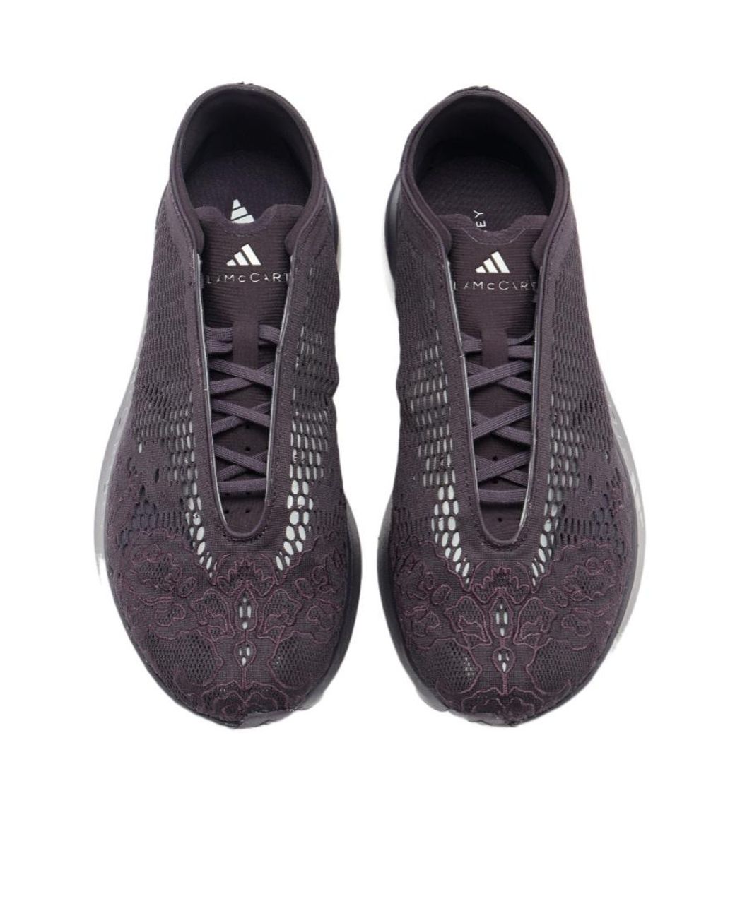 Adidas By Stella McCartney Black X Stella Mccartney Adizero Evo Mesh Sneakers