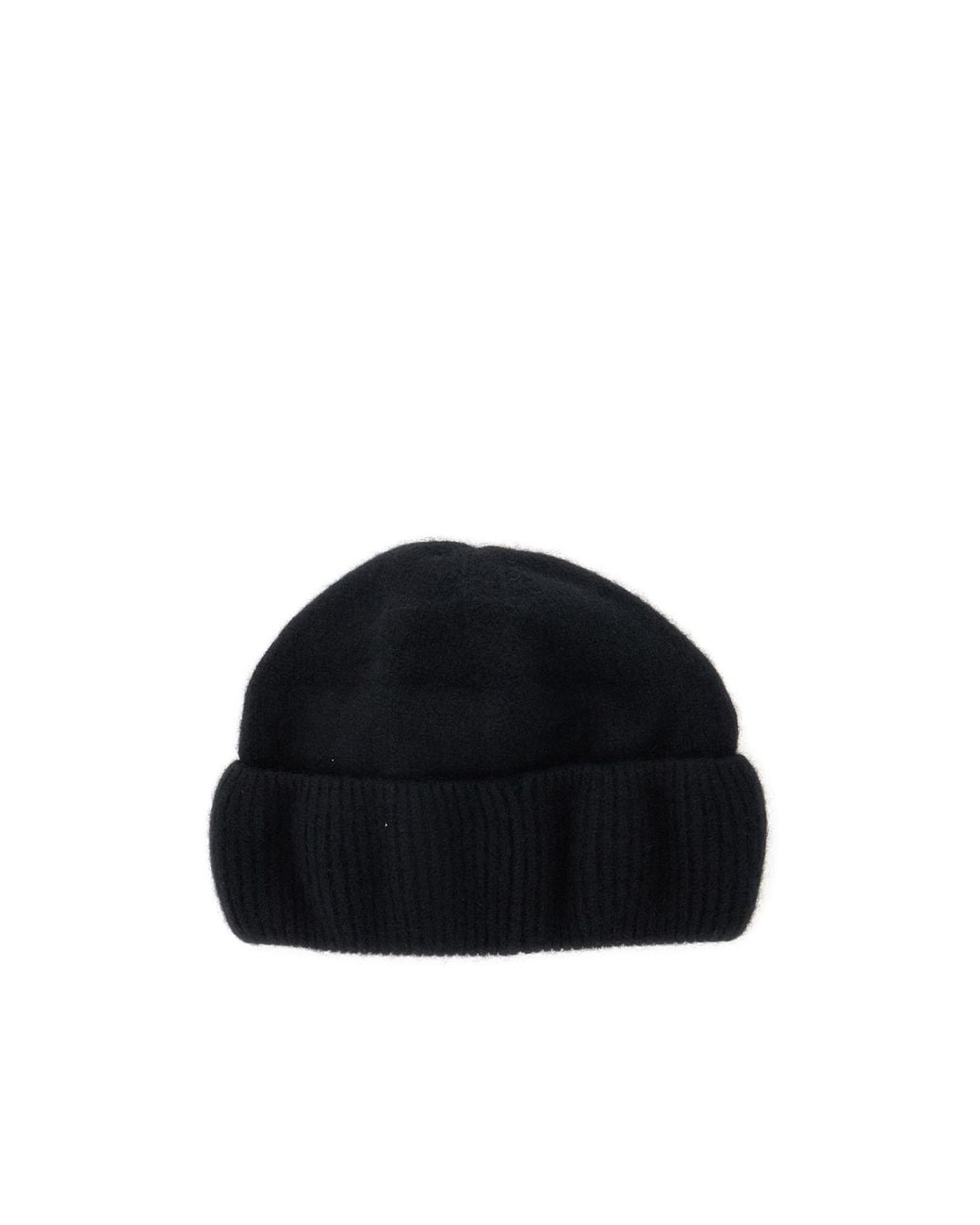 Helen Kaminski Black Vivian Ribbed Beanie