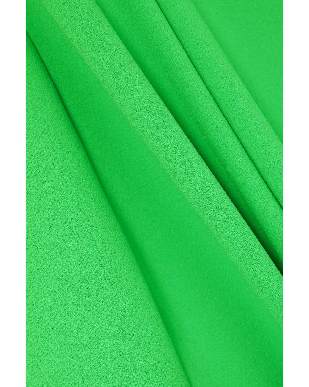 Solace London Green Saren One-Shoulder Maxi Dress