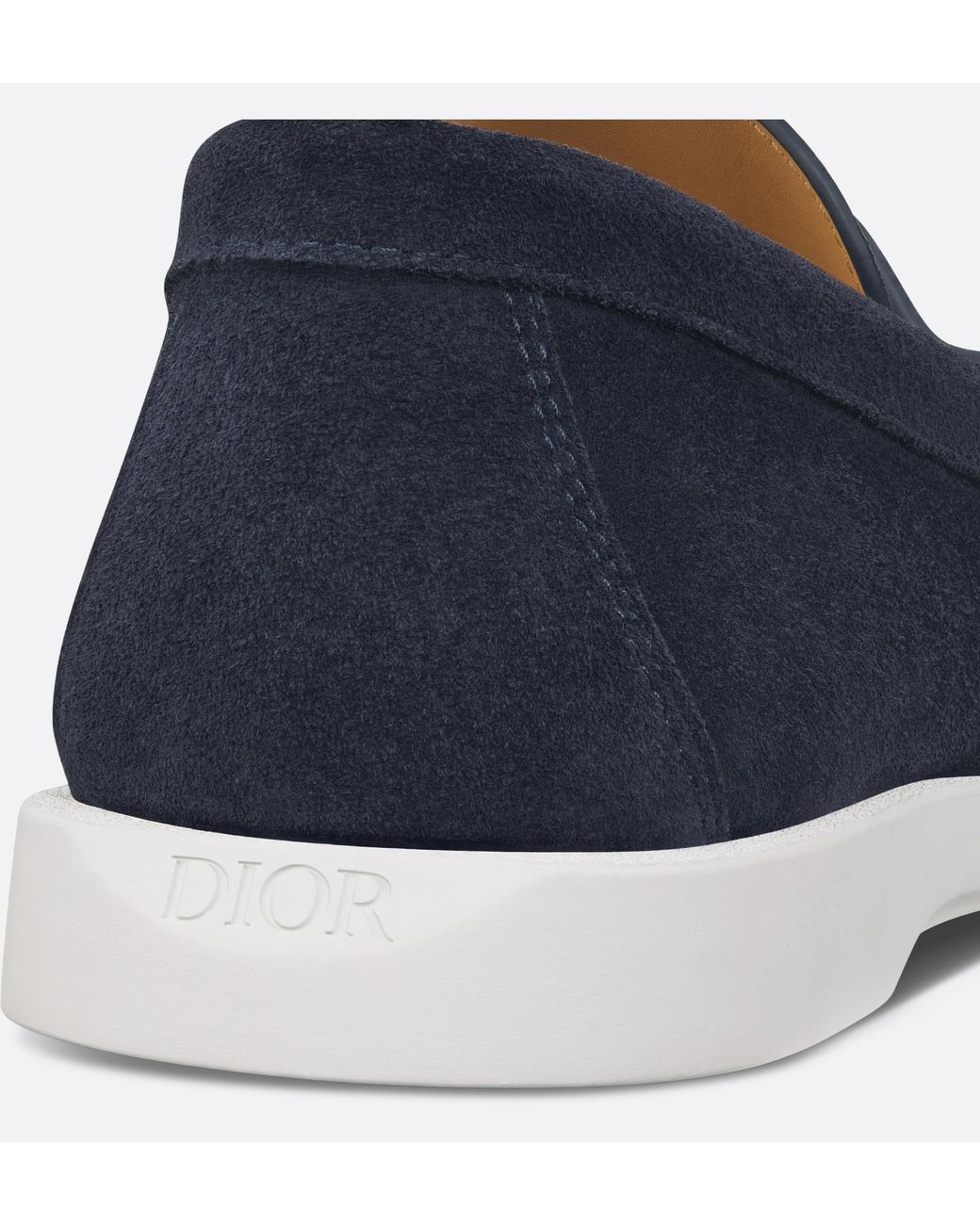 Dior Blue Homme Granville Slip-On Loafers for men
