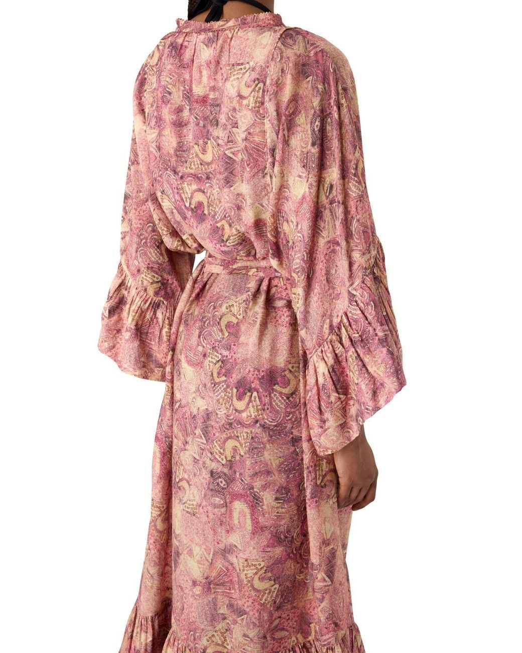Isabel Marant Pink Printed Long Dress