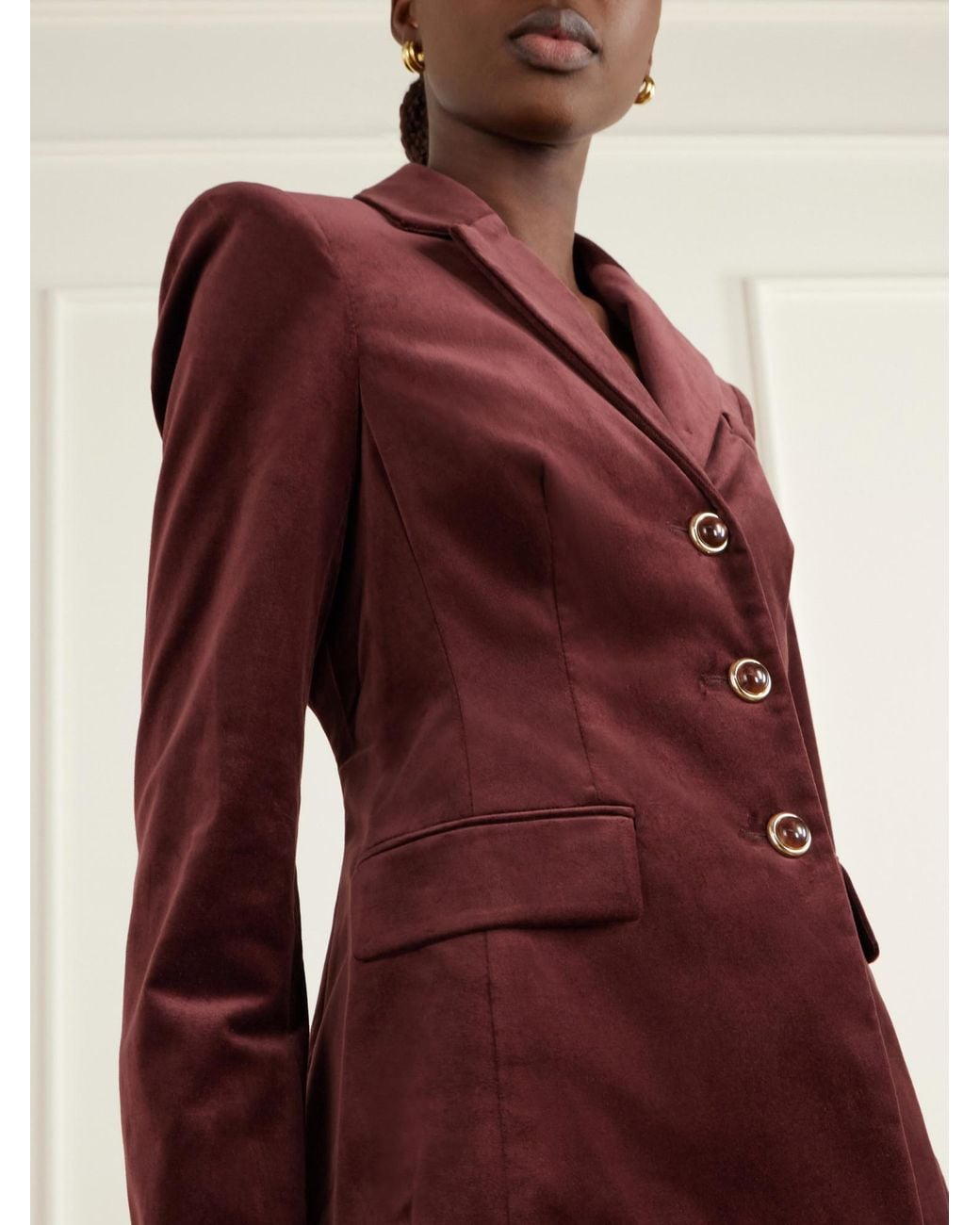 Veronica Beard Purple Raelynn Textured Jacket