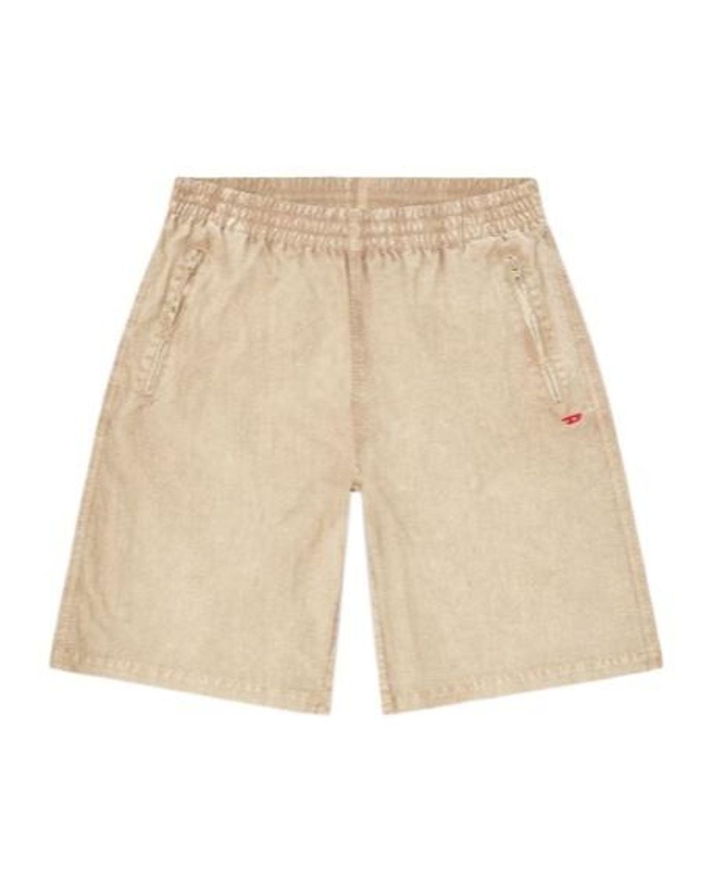 DIESEL Natural Elastic-Waist Bermuda Shorts for men