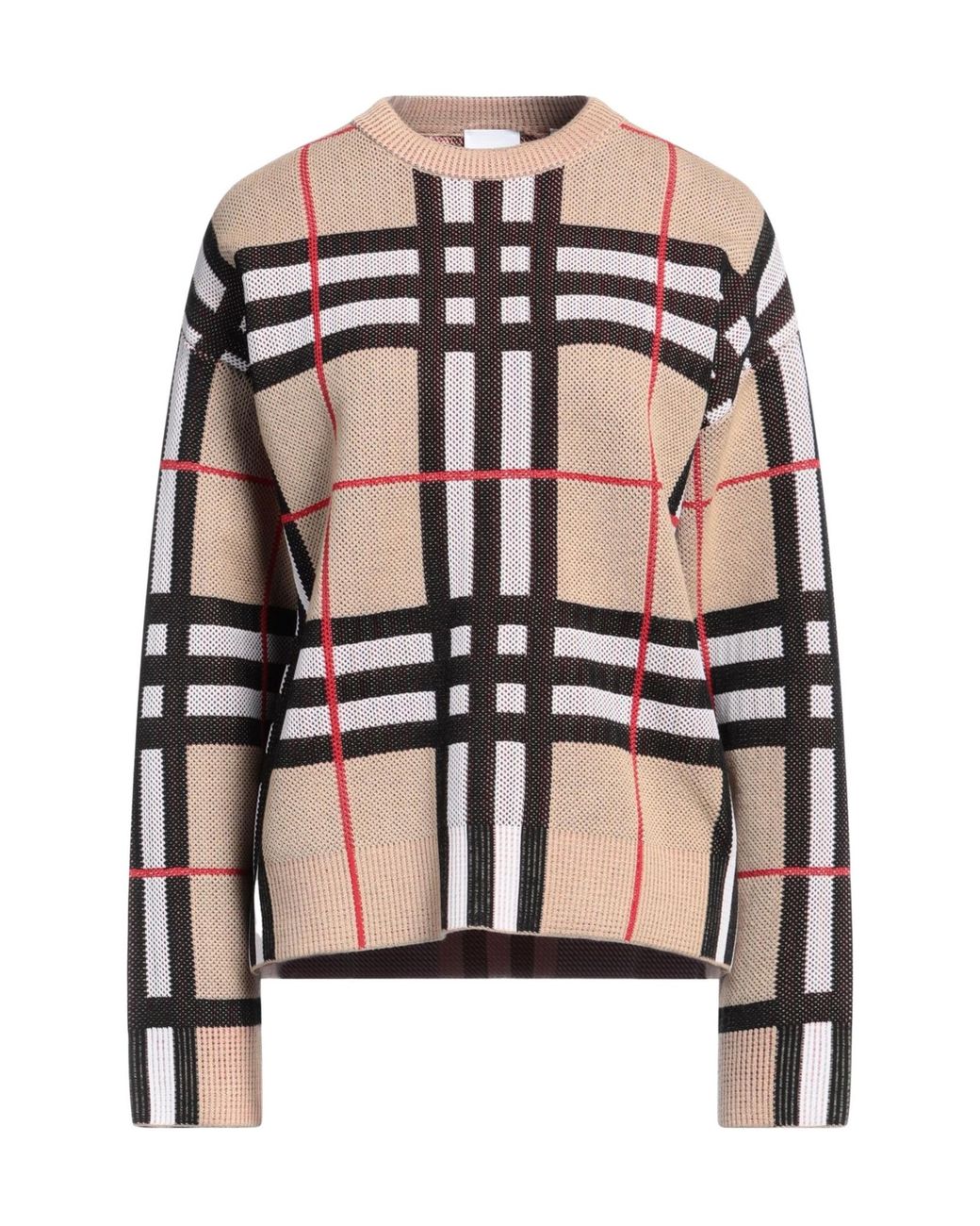 Burberry Natural Signature Print Jumpers