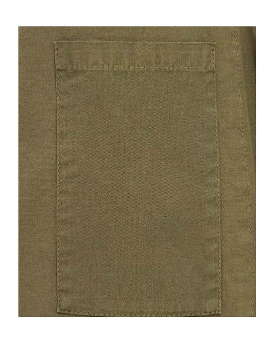The Attico Green Canvas Bomber