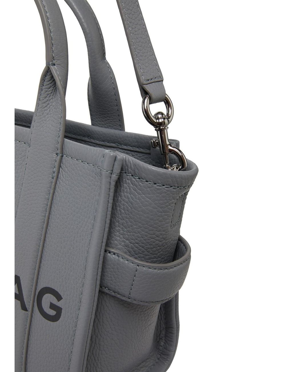 Marc Jacobs Gray Mini Top Handle Bag