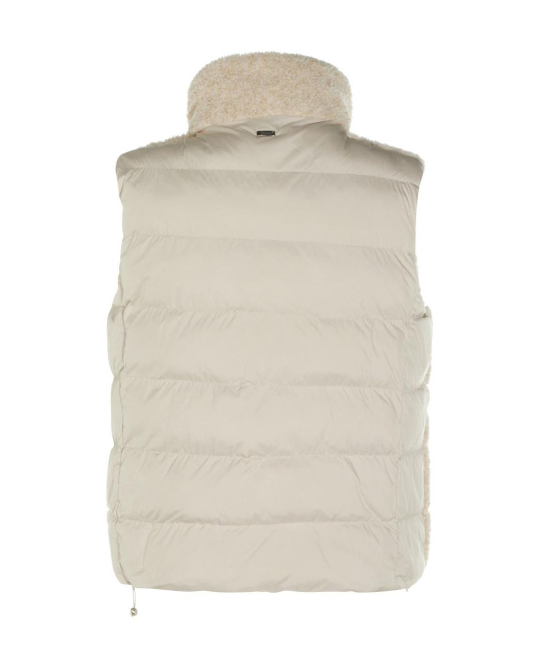 Herno Natural Textured Padded Down Gilet
