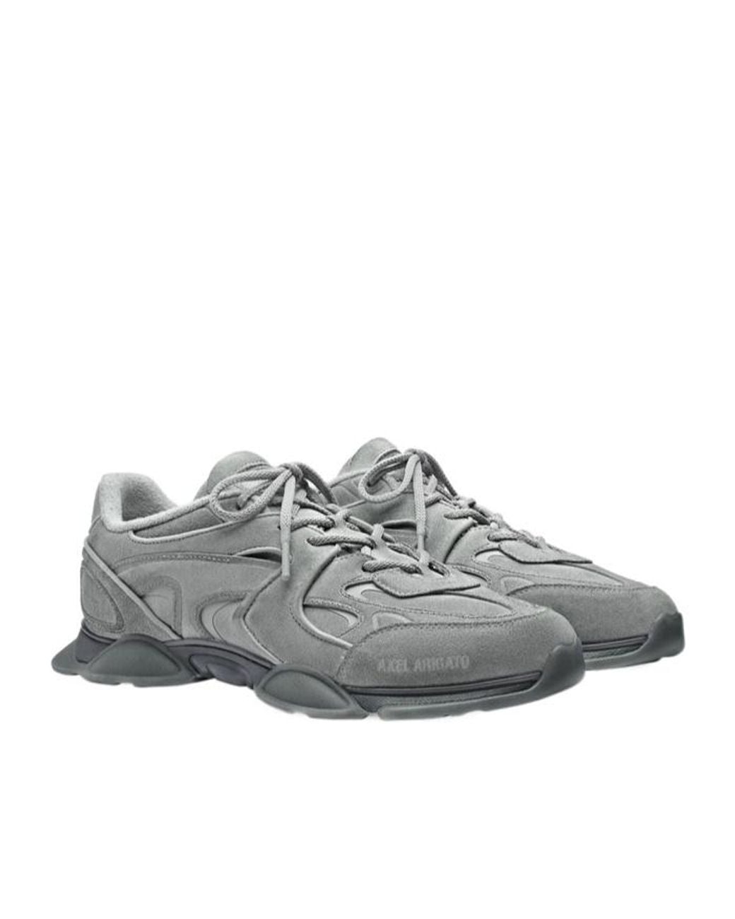 Axel Arigato Gray Lace-Up Sneakers for men