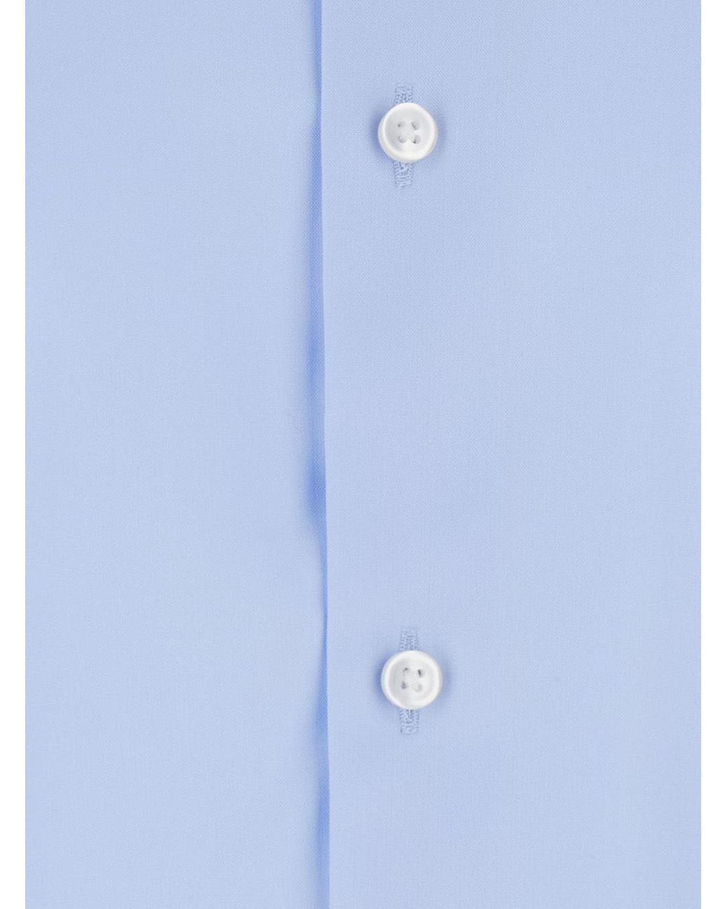Boss Blue Hank Classic Cotton Shirt for men