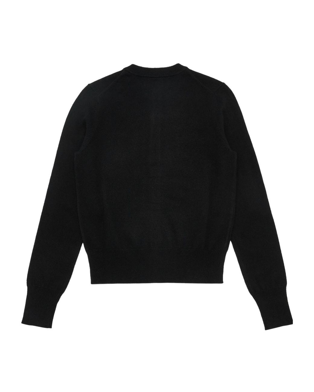 Extreme Cashmere Black Little 2 Crew Neck Cardigan