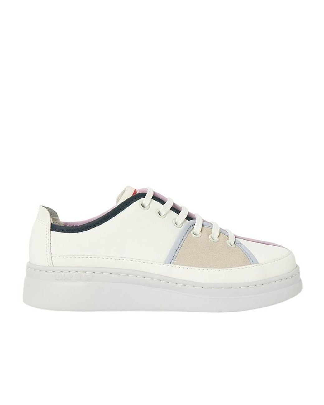 Camper White Runner Up Lace-Up Sneakers