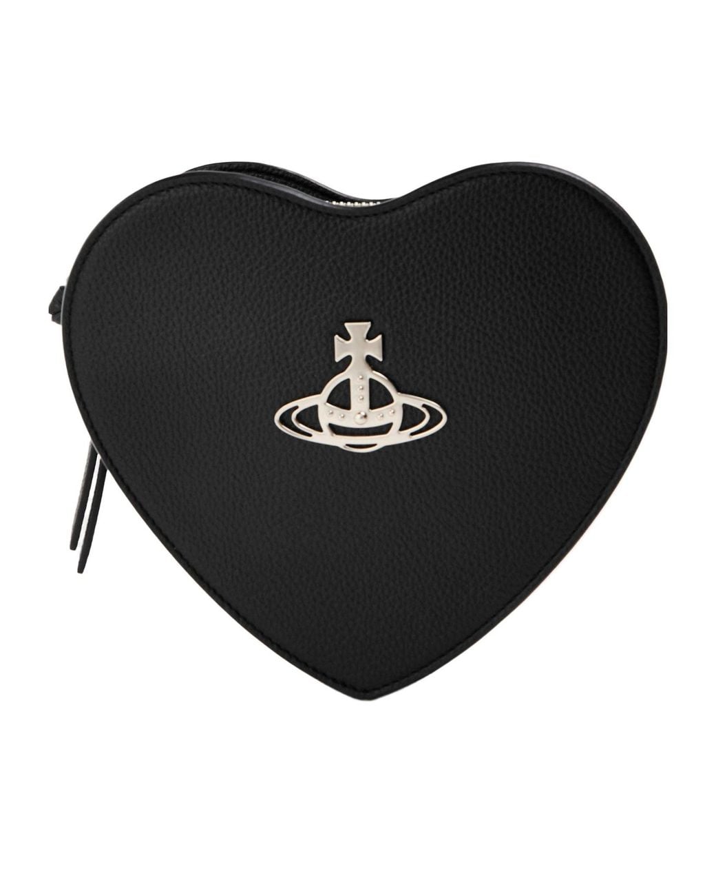 Vivienne Westwood Black Solid Color Crossbody Bag