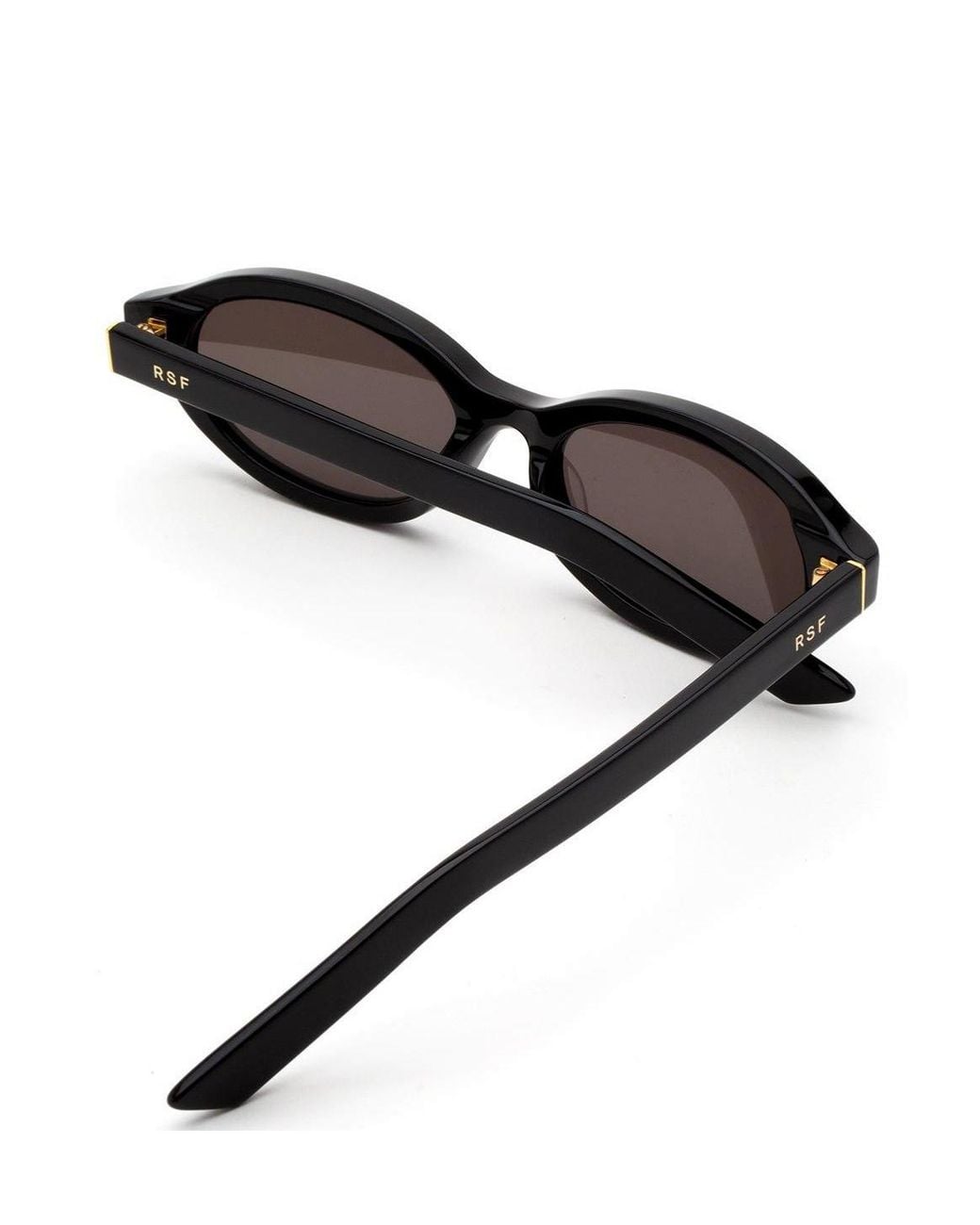 Retrosuperfuture White Parola Oval Frame Sunglasses for men