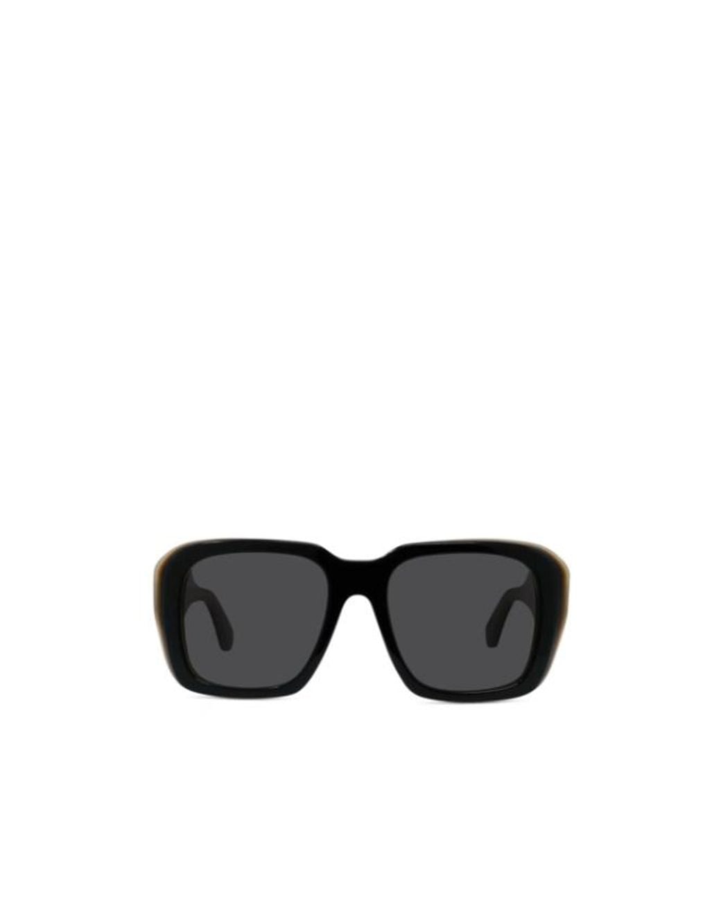 Loewe Black Square Frame Sunglasses