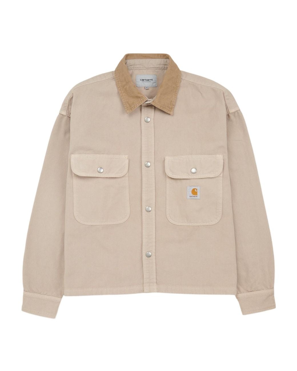Carhartt Natural Prescott Canvas Shirt Jacket for men