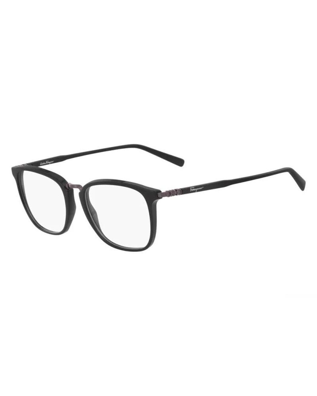 Ferragamo Brown Logo Flat Mirror for men