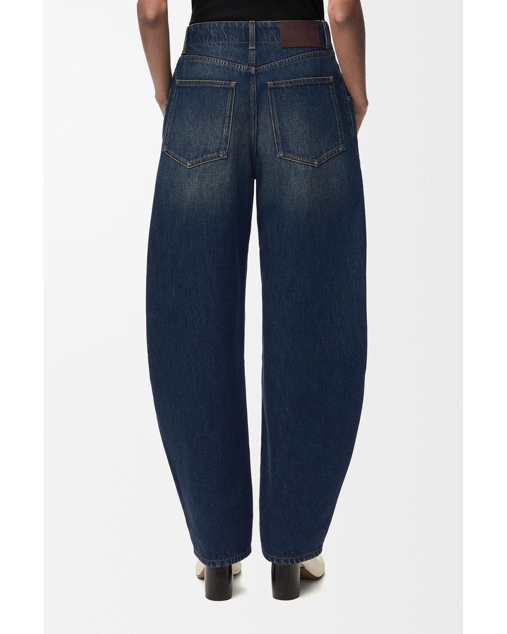 Loewe Blue Barrel-Leg Jeans