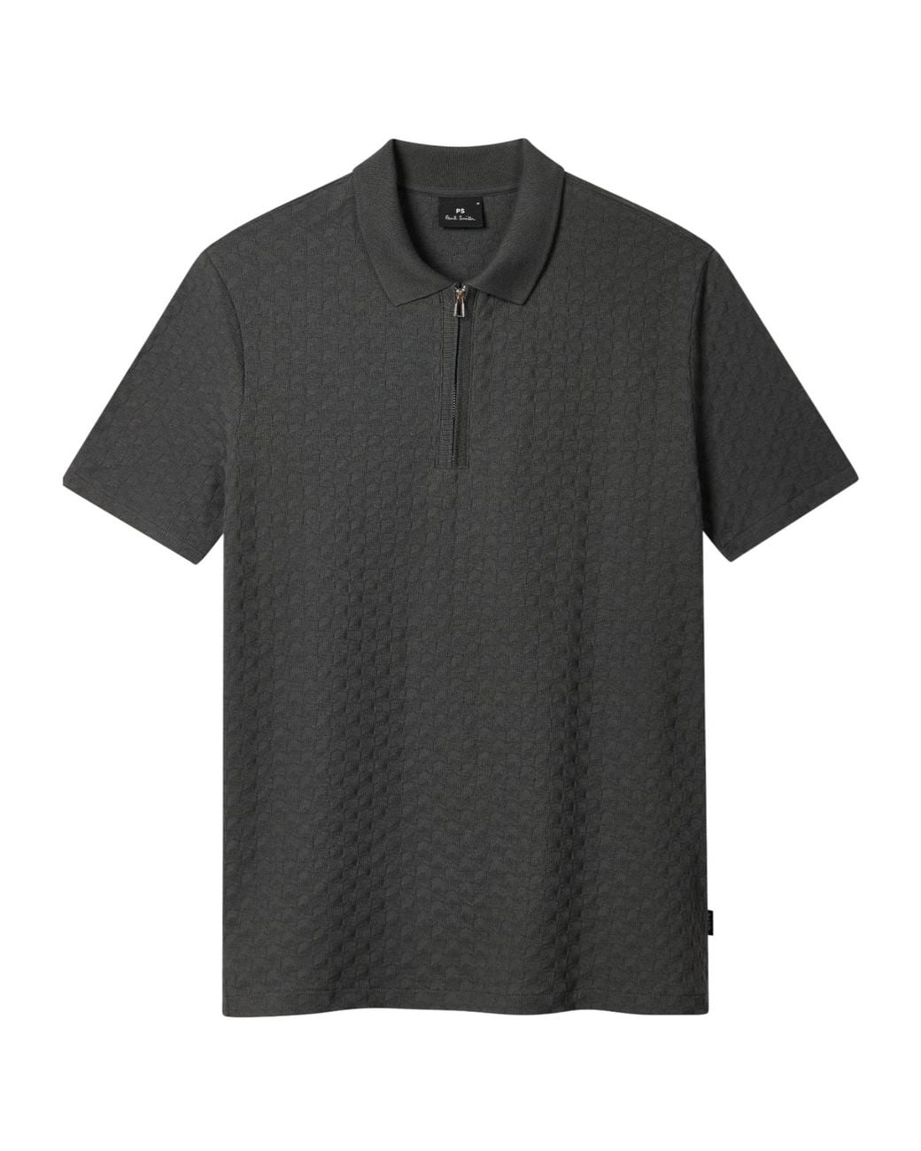 Paul Smith Black Short Sleeve Polo Shirt for men