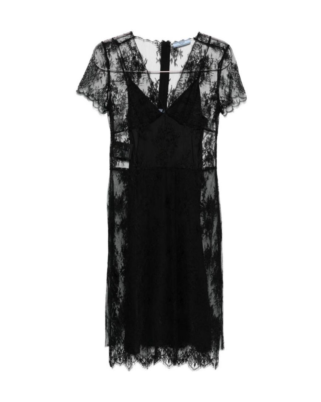 Prada Black Lace Dress