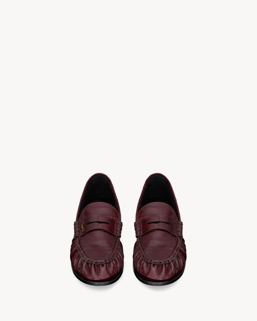 Saint Laurent Brown Le Loafer Supple for men