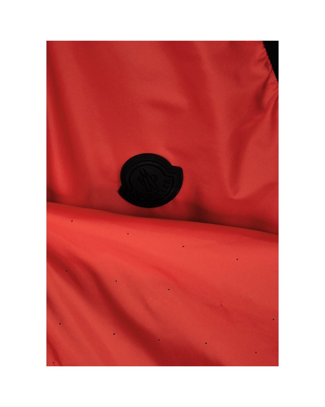 Moncler Red Water-Repellent Lightweight Vest for men